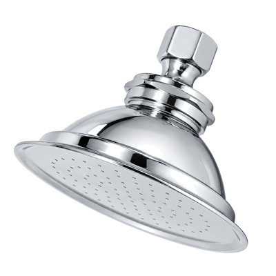 Pomme de douche de 4 pouces de diamètre avec 1,75 gallon par minute et laiton massif