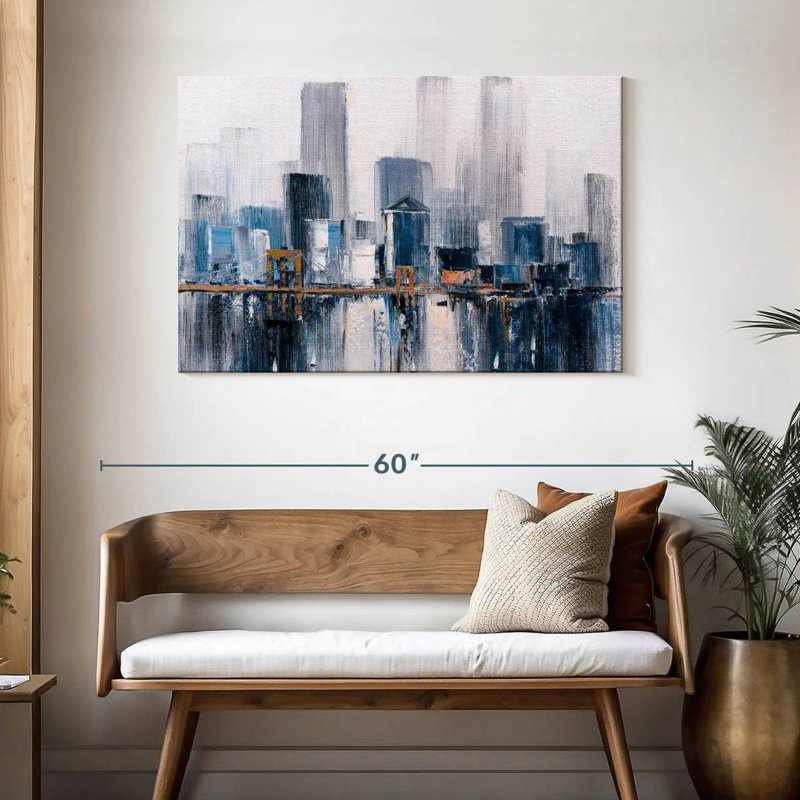 Sireci Acrylic Bridge, 30" H x 45" W