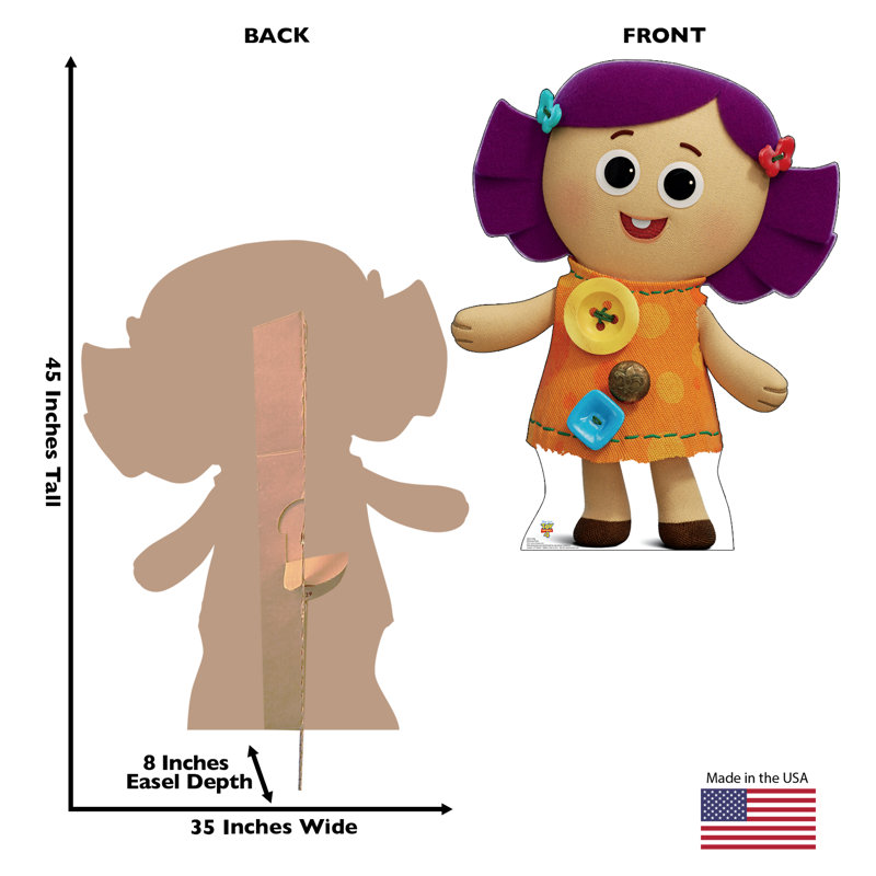 4ft Toy Story 4 Dolly Cardboard Stand-Up