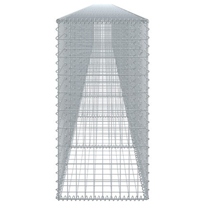 Silver Metal Border Fencing