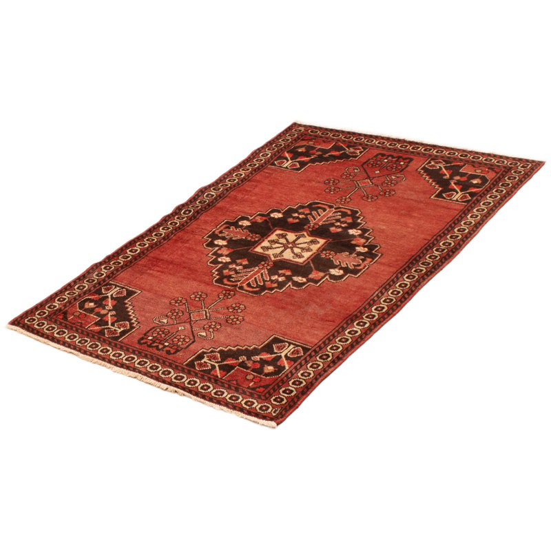 Tapis unique en cuivre fait à la main 3 pi 11 po x 6 pi 3 po Andelz