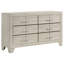 Commode 6 tiroirs Strout