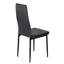 Aivaras 47.5cm H Velvet Upholstered Metal Upholstered Back Side Chair in Grey