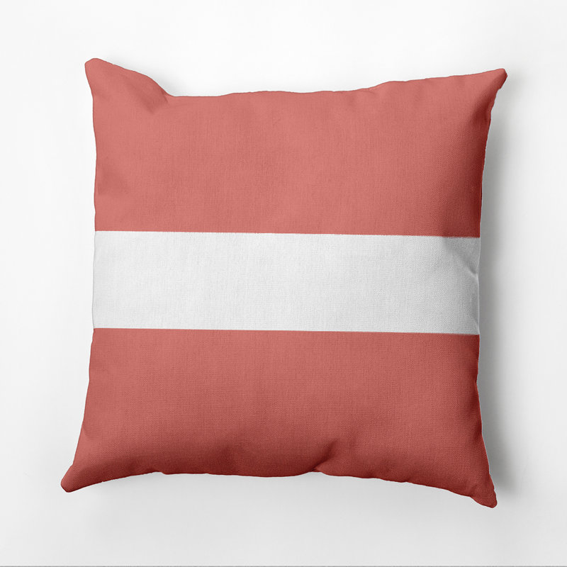 Outdoor Reversible Throw Pillow, 20" x 20", Seed