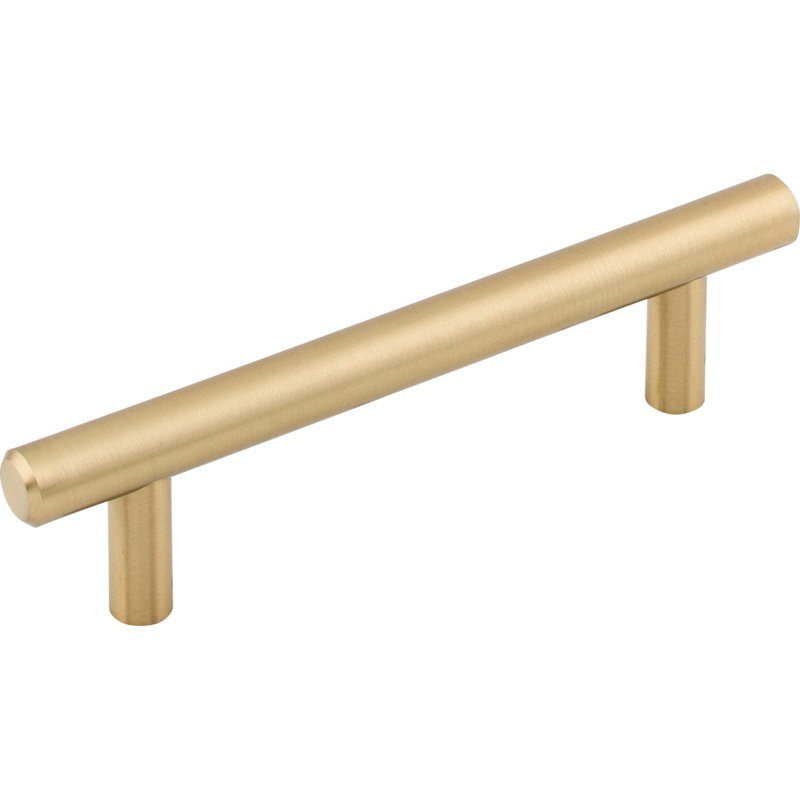 Honey Bronze Modern Bar Pull with Mounting Hardware