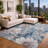 Machine Washable Indoor/Outdoor Chantille ACN2882 Floral Rug-1832707998-1832707974