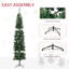 Arbre de Noël artificiel, fines aiguilles de pin avec branches réalistes