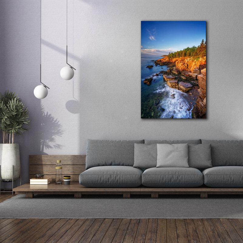 «Spring Morning In Acadia» par Rick Berk, art mural sur toile, H 60 po x l 40 po x P 1,5 po