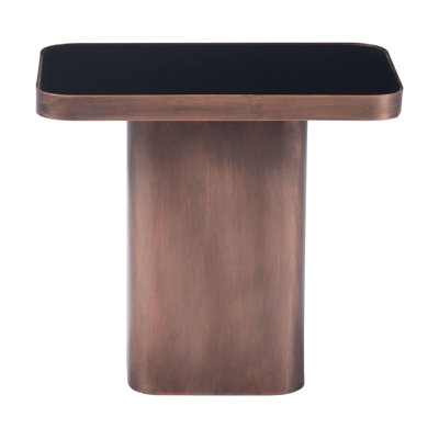 Camber Glass End Table