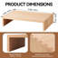 Louroukina Wood Monitor Stand-457117626