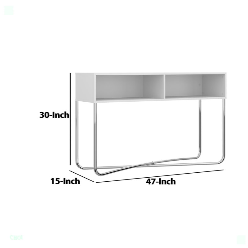 Jacyln 15.36'' Solid Wood Top Console Table
