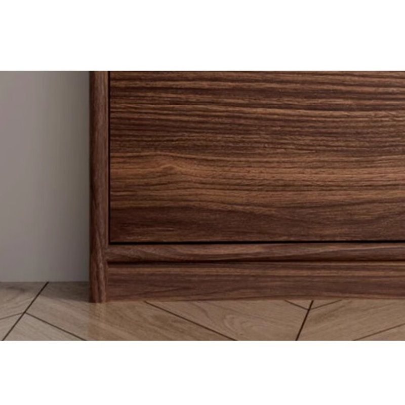 American style thin home shoe cabinet