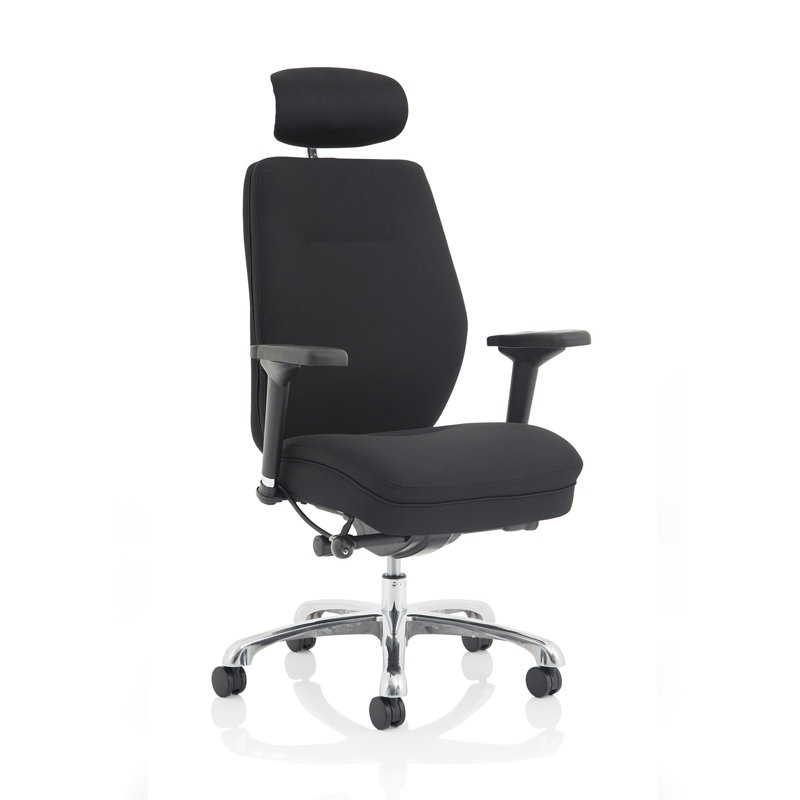 Aschraf Twill Executive Chair with Headrest