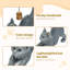Chat ludique avec figurine en résine-396077569