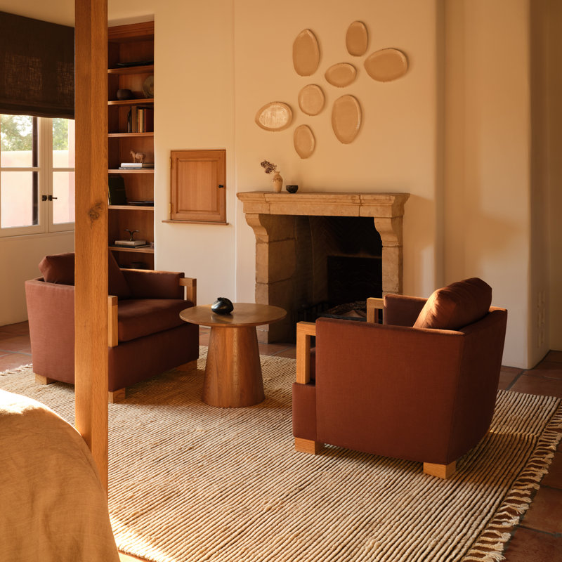 Jaipur Living Alpine ALP06 Handknotted Solid Tan and Brown Area Rug (9'x12'), Rectangle 8' x 10'