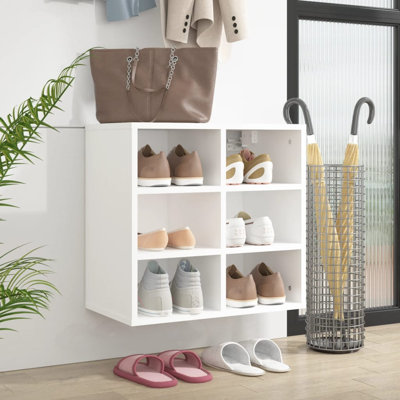 6 Pair Shoe Rack