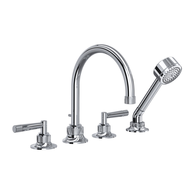 Graceline® Double Handle Roman Tub Faucet, Polished Chrome