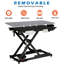 Table de toilettage hydraulique et électrique pour chien 50 po avec bras en aluminium-122534498