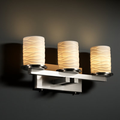 Éclairage pour meuble-lavabo 3 lumières droit Araea