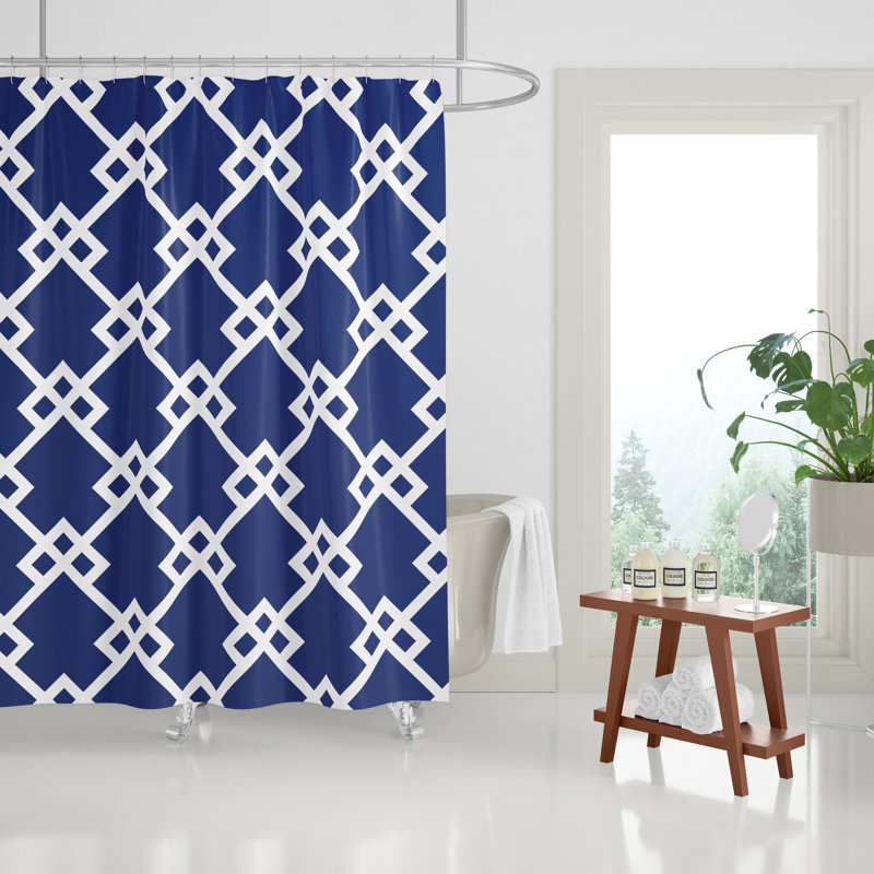 Rideau de douche Seabrook, Bleu marine