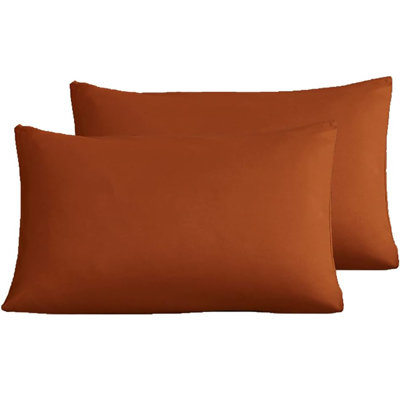 Wellboo 2 Pieces Pillowcases Standard Envelope Closure Pillowshams Pack of 2