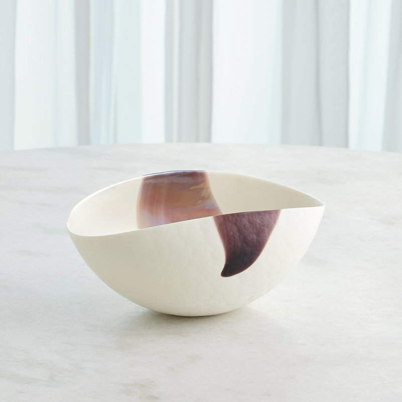 Handmade Glass Decorative Bowl