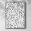 Impression florale vintage encadrée Cxxxiv - bois massif-352469949