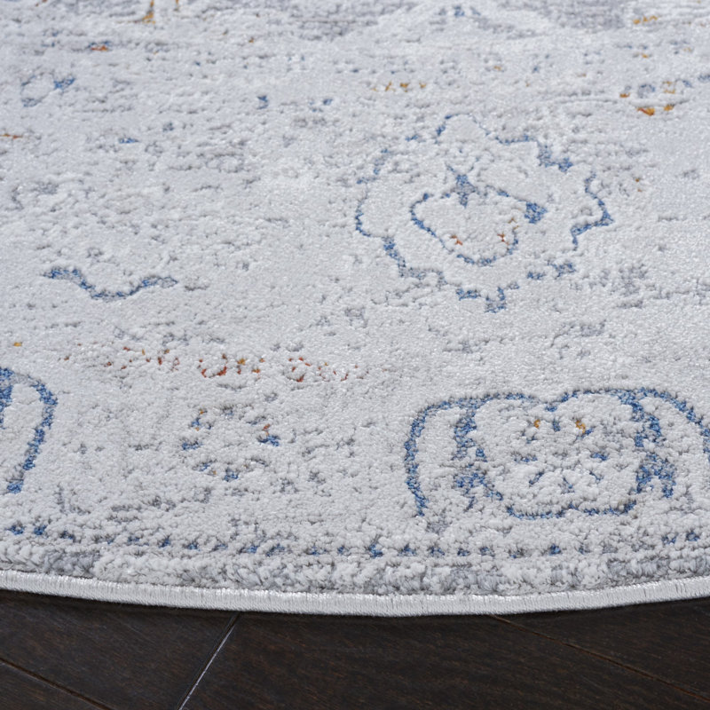Craft Performance Oriental Rug, Round 6'7"