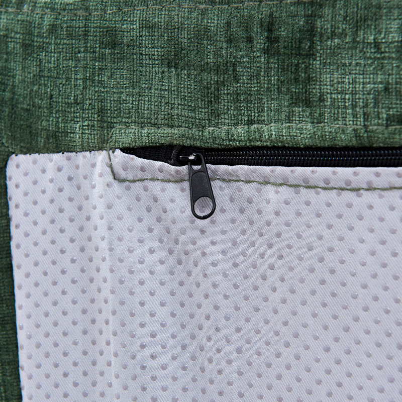 Canapé moderne à deux places incurvé, recouvert de chenille, mousse haute densité, sans assemblage, idéal pour les petits espaces, dossier capitonné et accoudoirs roulés en chenille, parfait pour les pièces de vie principales.