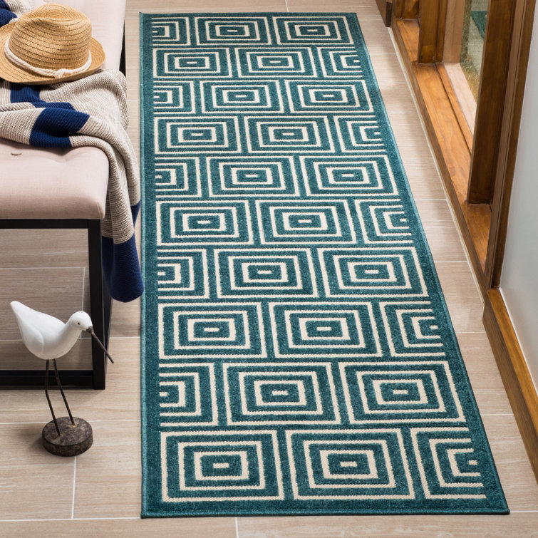 Tapis d'intérieur / extérieur à motif géométrique Bosco Performance