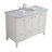 48 " W Freestanding Standard Free Standing 1 Single With Marble Top-725407537