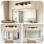 Applique murale en bois rustique pour salle de bain-930206845