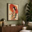 Woman with Red Parasol Art Deco - Wrapped Canvas-1537747397-1537747007