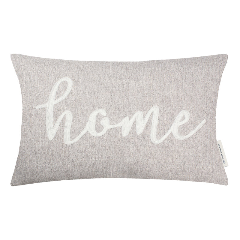 Beige Rectangular Throw Cushion Cover