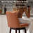 Eriqa Swivel 30.6'' Bar Stool, Brown-725924746