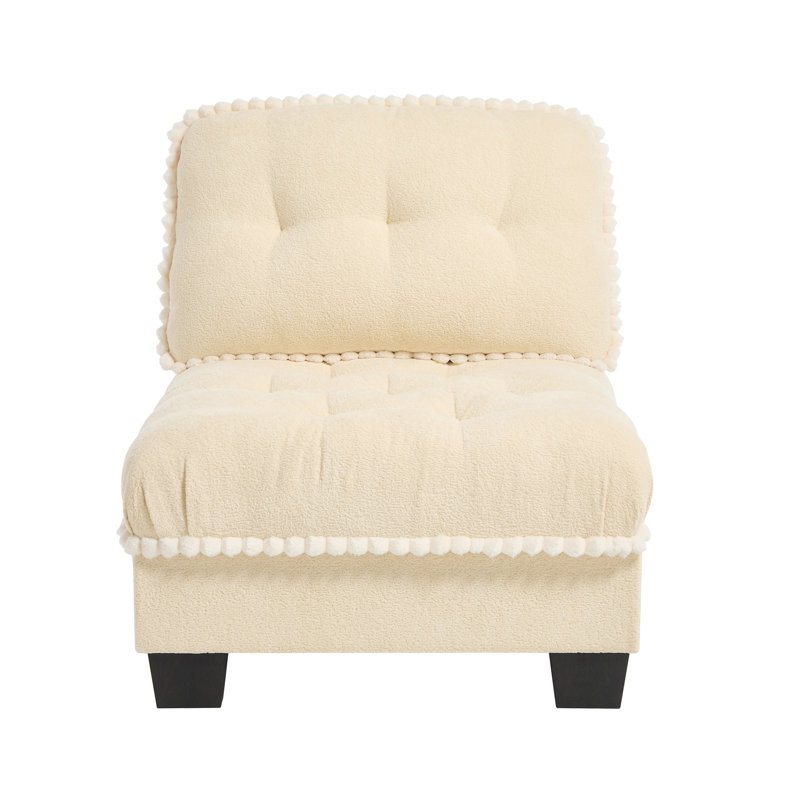 Sofa sans accoudoirs - beige, 1 Seat