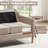 59.8'' W Modern Upholstery Loveseat Boucle-219439736
