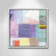 Clarendon Bright Net I par Cartissi - peinture sur toile à cadre flottant-1295673261-1295673250