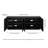 Molly Rectangular Fluted TV Stand for TV's up to 75" in Black Grain-1330891695