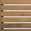 Chaises de salle à manger brunes (de 2), pieds en fer, assemblage requis 2 - tissé avec des pieds, et élégant, requis-1691333187