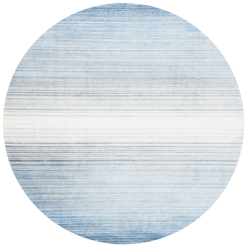 Sawicki Performance Ombre Rug, Round 6'7"