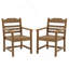Ensemble de 2 chaises de patio avec accoudoirs-1029291485
