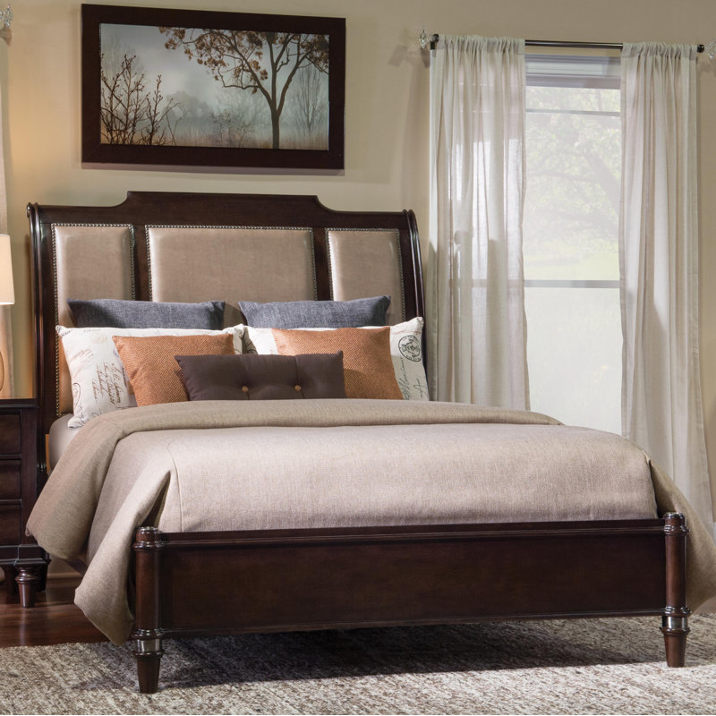 Grand lit tapissier standard Drumraymond