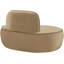 Chaise rembourrée en velours Swerve-1425424400
