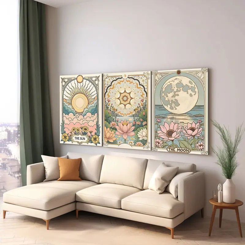 3 Piece Wrapped Canvas Print