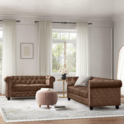 Provence 2 - Piece Velvet Living Room Set