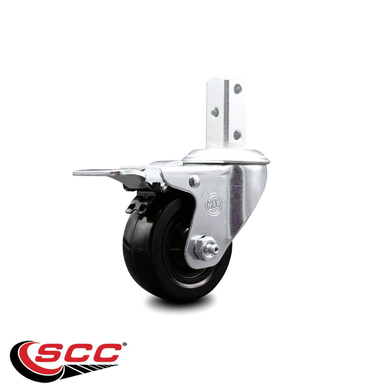 Hard Swivel Square Stem Caster