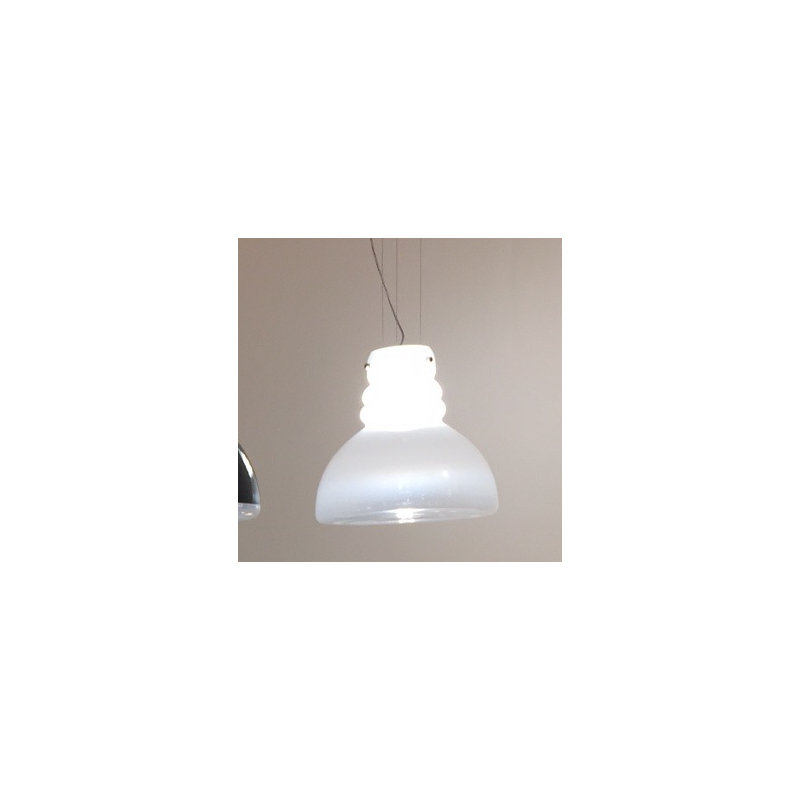 Torino 1-Light Pendant, White
