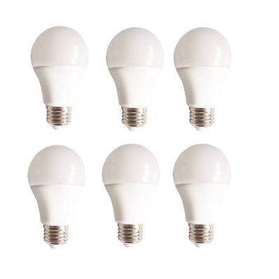 Skiljo 10 Watt, A19 LED, Non-Dimmable Light Bulb, White (5000K) E26/Medium (Standard) Base