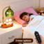 Bougie chauffe-lampe avec minuterie, hauteur réglable et gradateur (tulipe verte)-961272175